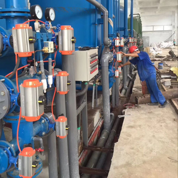 氣動球閥水處理設(shè)備案例