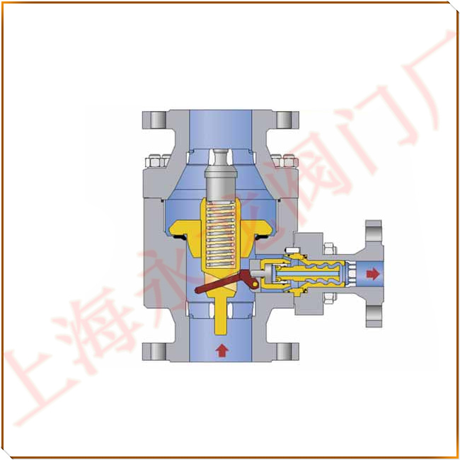 TDM型自動(dòng)再循環(huán)閥結(jié)構(gòu)圖