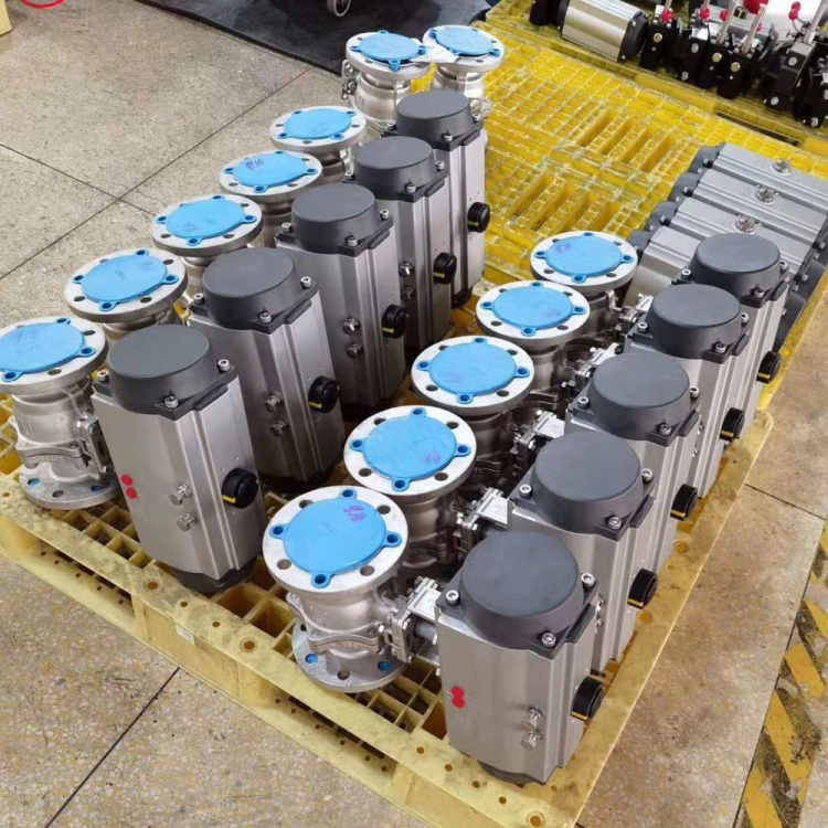 氣動(dòng)球閥半成品