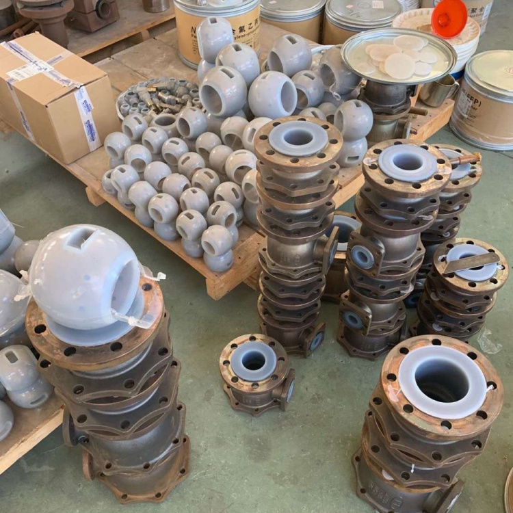 襯氟球閥模壓工藝 襯氟球閥模壓工藝