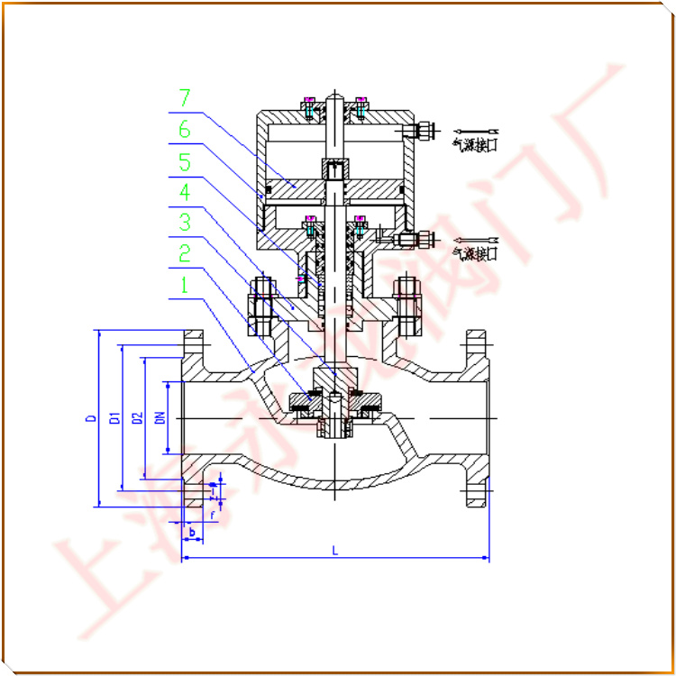 JDQ41Y自動(dòng)氣動(dòng)切斷閥結(jié)構(gòu)明細(xì)圖 JDQ41Y自動(dòng)氣動(dòng)切斷閥結(jié)構(gòu)明細(xì)圖