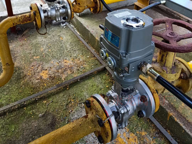 電動緊急切斷閥氨站應(yīng)用