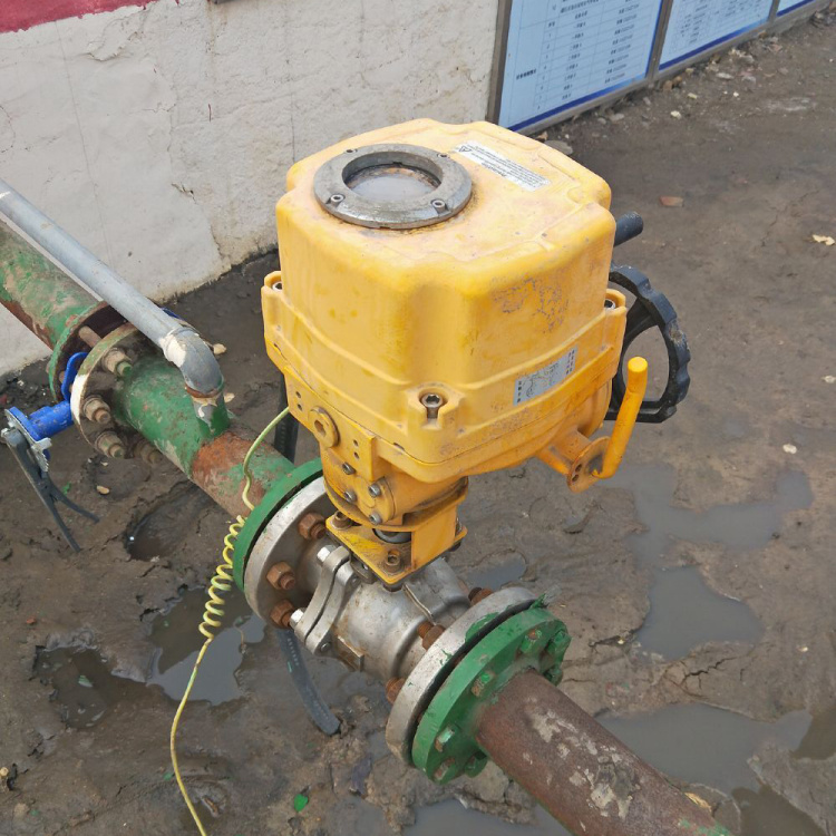 永龍閥門-電動(dòng)開關(guān)閥應(yīng)用現(xiàn)場(chǎng)