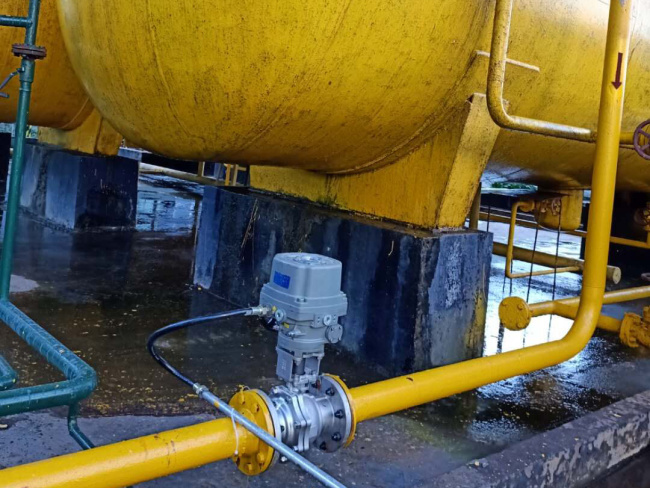 電動(dòng)切斷閥液氨儲(chǔ)罐應(yīng)用案例