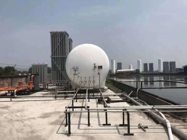 低溫截止閥＆液氬儲(chǔ)罐站