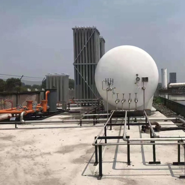 低溫截止閥&液氬儲罐站 低溫截止閥&液氬儲罐站