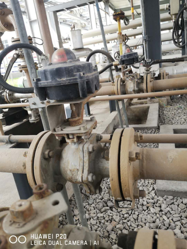 上海永龍XQ41F-16信號球閥應(yīng)用案例 上海永龍XQ41F-16信號球閥應(yīng)用案例