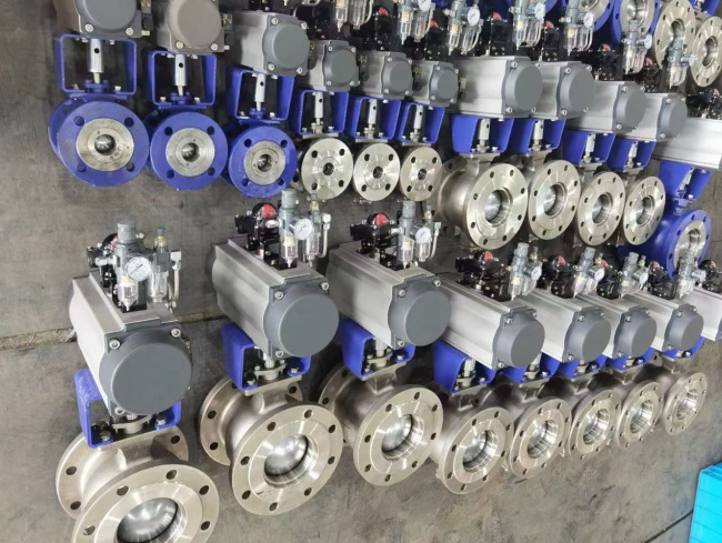 防火型液氨氣動切斷球閥