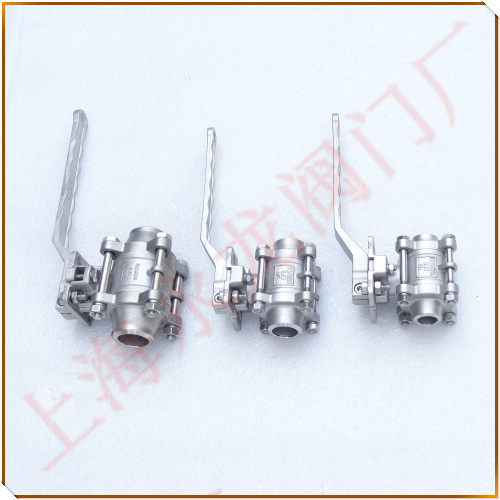 不銹鋼三片式焊接球閥