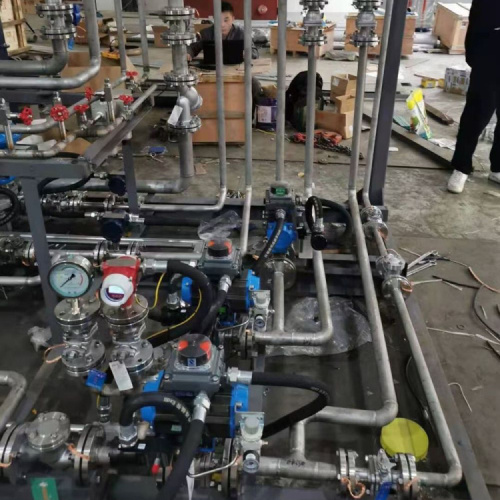 氣動(dòng)緊急切斷閥安裝現(xiàn)場(chǎng) 氣動(dòng)緊急切斷閥安裝現(xiàn)場(chǎng)