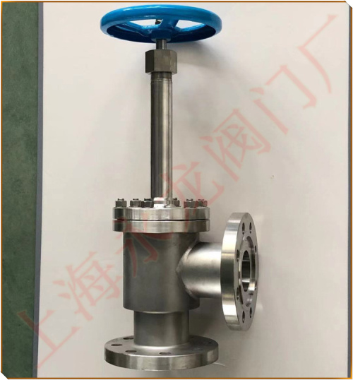 低溫長(zhǎng)軸角式截止閥