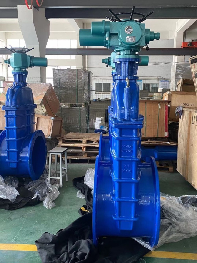 Z945X-10軟密封電動閘閥 Z945X-10軟密封電動閘閥