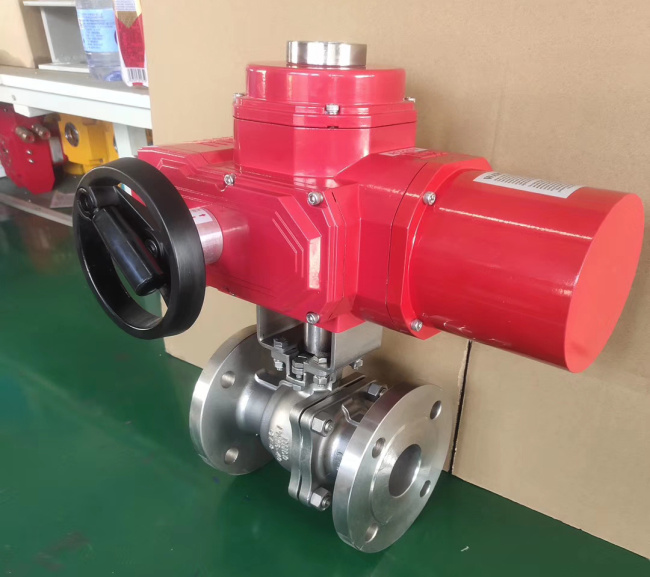 精小型斷電復(fù)位電動球閥