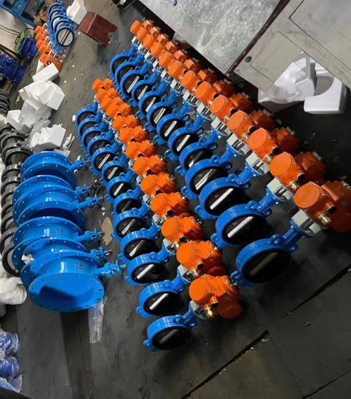 D971X-16C軟密封電動蝶閥圖片