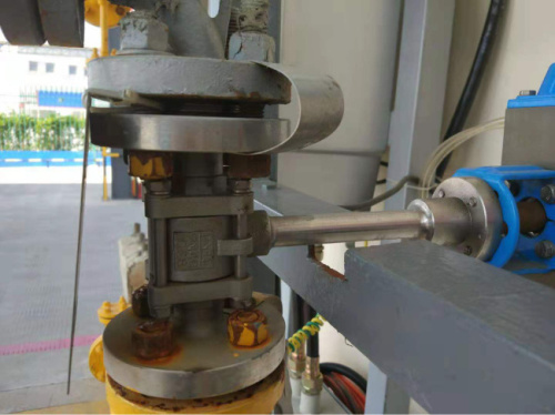 氣動低溫球閥_合成氨裝置