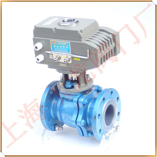 鹽酸襯氟電動(dòng)球閥圖片