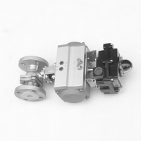 氣動(dòng)V型切斷球閥