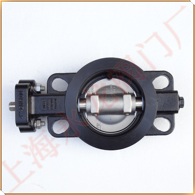 雙偏心對夾式軟密封高性能蝶閥