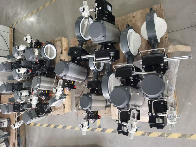 氣動(dòng)蝶閥裝配車間 氣動(dòng)蝶閥裝配車間