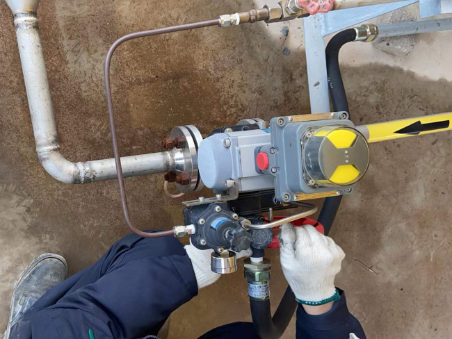 緊急切斷閥_氨站儲罐應(yīng)用實例 緊急切斷閥_氨站儲罐應(yīng)用實例