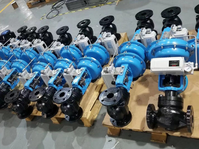 氣動(dòng)雙座調(diào)節(jié)閥