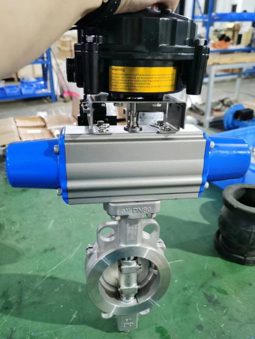 高性能雙偏心軟密封蝶閥 高性能雙偏心軟密封蝶閥